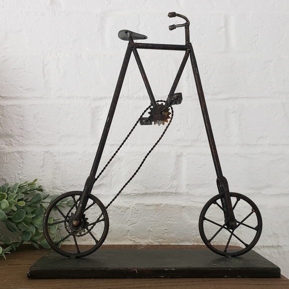 Industrial Bicycle wall shelf decor - Picture 2 of 10
